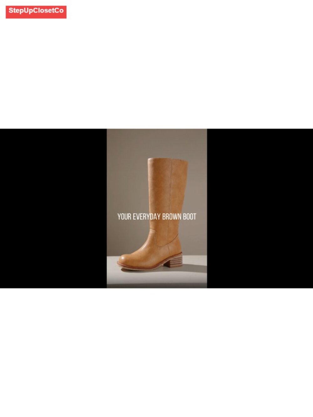 Women's Knee High Boots Chunky Block Heel Square Toe Low Heel Faux Leather - Picture 6 of 6